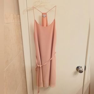 Naked zebra size small light pink mini dress.